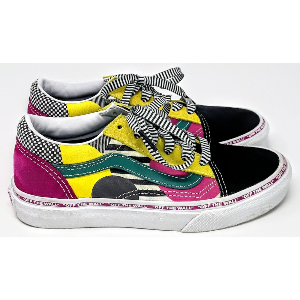 Vans kid's unisex 80's retro sneakers Size 1.0 - Picture 6 of 9